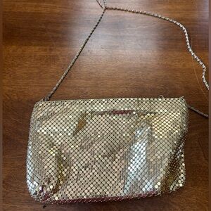 Gold Mesh Evening Bag